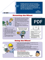 Grinding Wheel Safety POSTER-Bonded