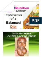Balanced Diet Diseases Causes