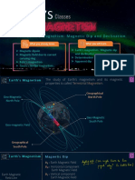 Earth's Magnetism-Magnetic Dip and Declination