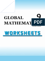 Global Math 9 Worksheets (Modular)