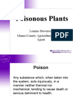 Poisonous Plants: Leanne Stevenson Miami County Agriculture Extension Agent