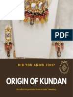 Origin of Kundan