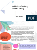Kebijakan Patient Safety 2021