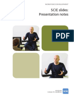SCIE Slides: Presentation Notes: Workforce Development