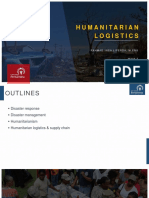Humanitarian Logistics Overview