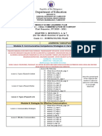 Department of Education: Learning Tasks/Pages Module 5: Communicative Competence Strategies in Various Speech Situations