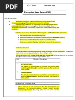 Enterprise Java Beans (EJB) : T.Y.I.T Sem-V Enterprise Java