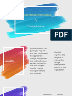 Change Management Models by Change Institute