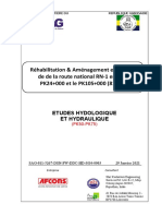 AFCONS - DESIGN - Hydraulic design (PK 50-75) - Francais - 2021-01-29