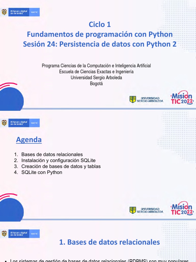 Importar CSV a SQLite con Python | PDF | Bases de datos | Python ...