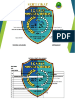 Format Sertifikat PKL TKJ SMK Al Ghina