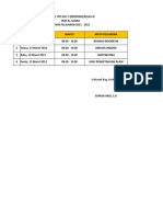 Jadwal Bimbel Un 2012