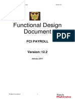 FCI Payroll Functional Design Document v12.2