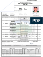 Himachal Pradesh University NAAC Accredited 'A' Grade University Grade Card