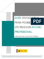 Guia Divulgativa para Posibles Victimas de Acoso Profesional