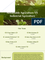Sustainable Agriculture VS Industrial Agriculture