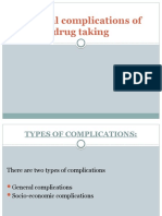 9b) Medical Complications of Drug Taking