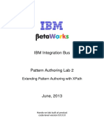 Ibm Integration Bus: Extending Pattern Authoring With Xpath