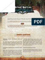 Mythic Battles Pantheon FAQ