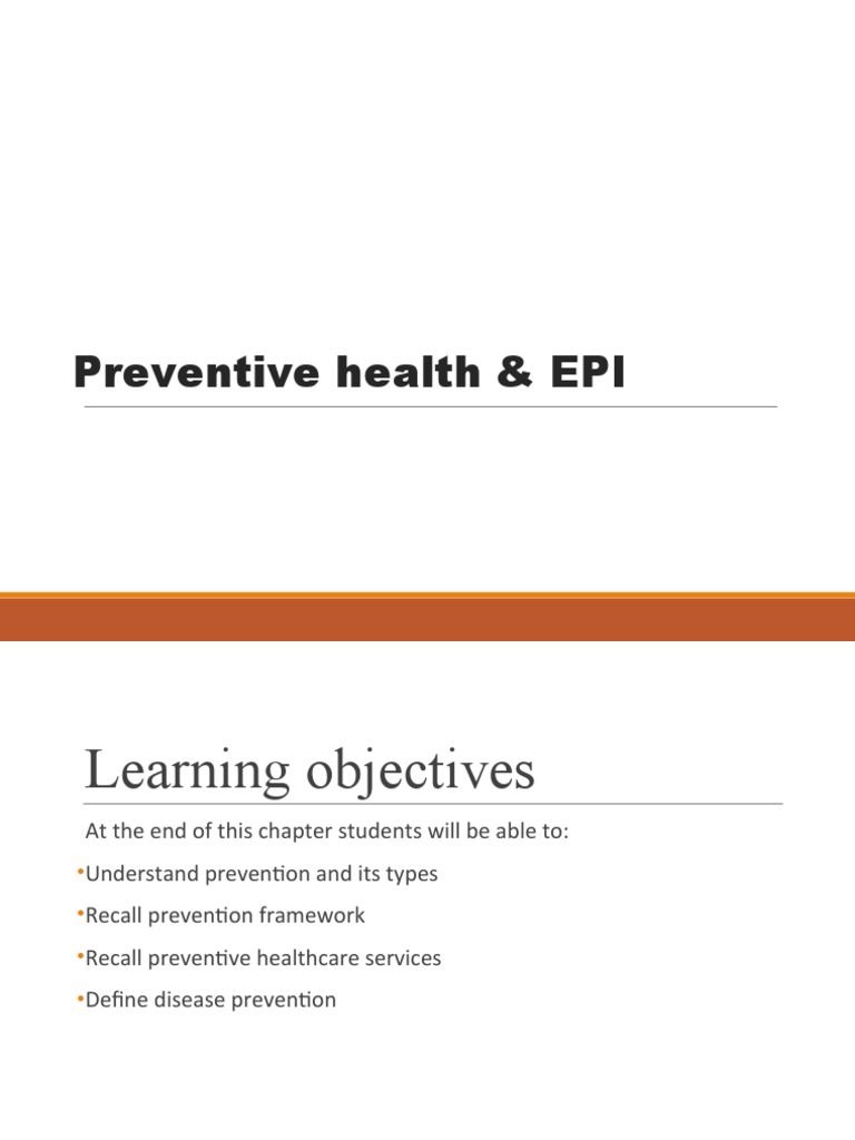 Understanding EPI in Public Health | PDF | Vaccines | Immune System