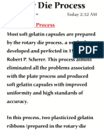 Rotary Die Process