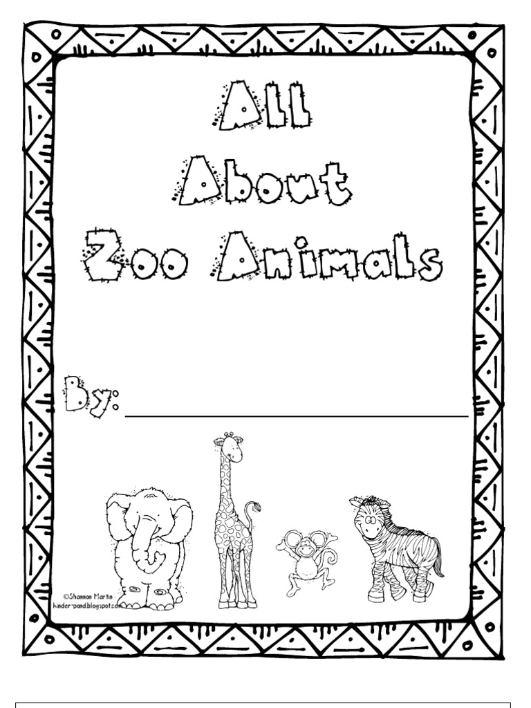 Zoo Animals Journal PDF
