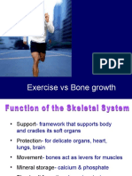 Exercise Vs Bone Growth