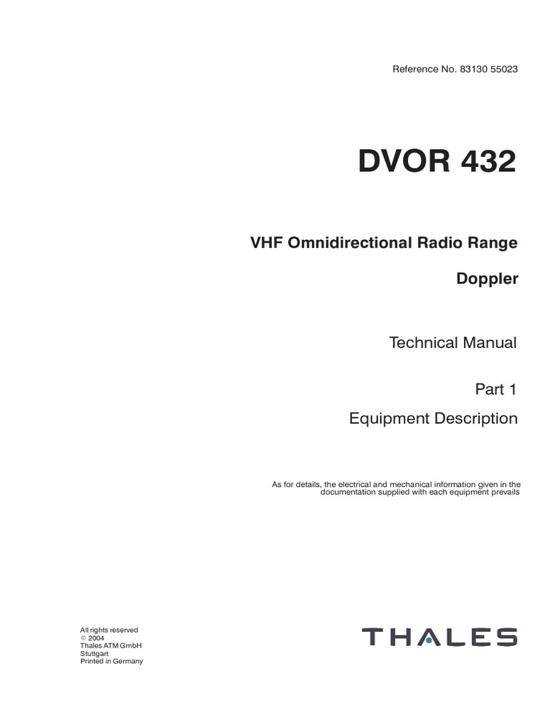 Dvor Thales | PDF | Electronics | Radio
