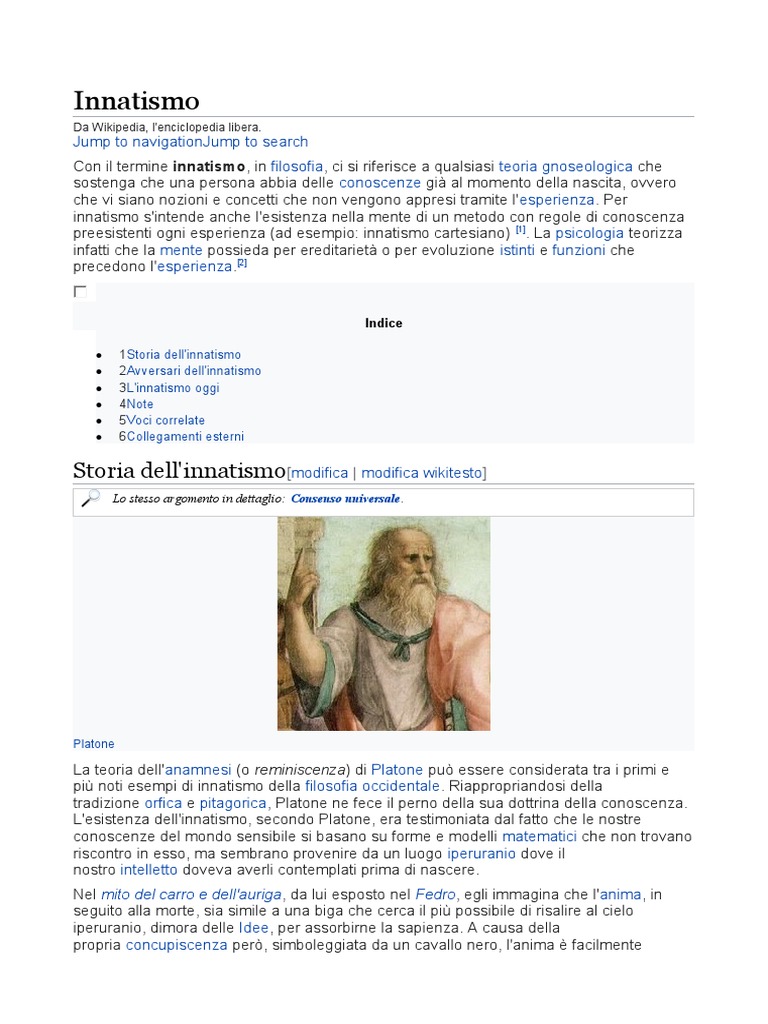 Innatismo | PDF