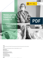 Trabajar en Tiempos de COVID19 Buenas Prácticas de Intervención Psicosocial en Centros Sanitarios - Año 2020