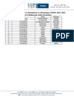 Resultats Master MSM Attente 2021-2022