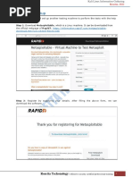 Laboratory Setup: Step 1: Download Metasploitable, Which Is A Linux Machine. It Can Be Downloaded From