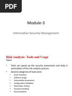 Module-3: Information Security Management