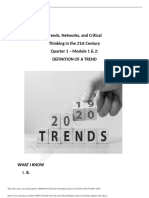 Trends Networks and Critical Thinking in The 21st Century Quarter1 M1 2