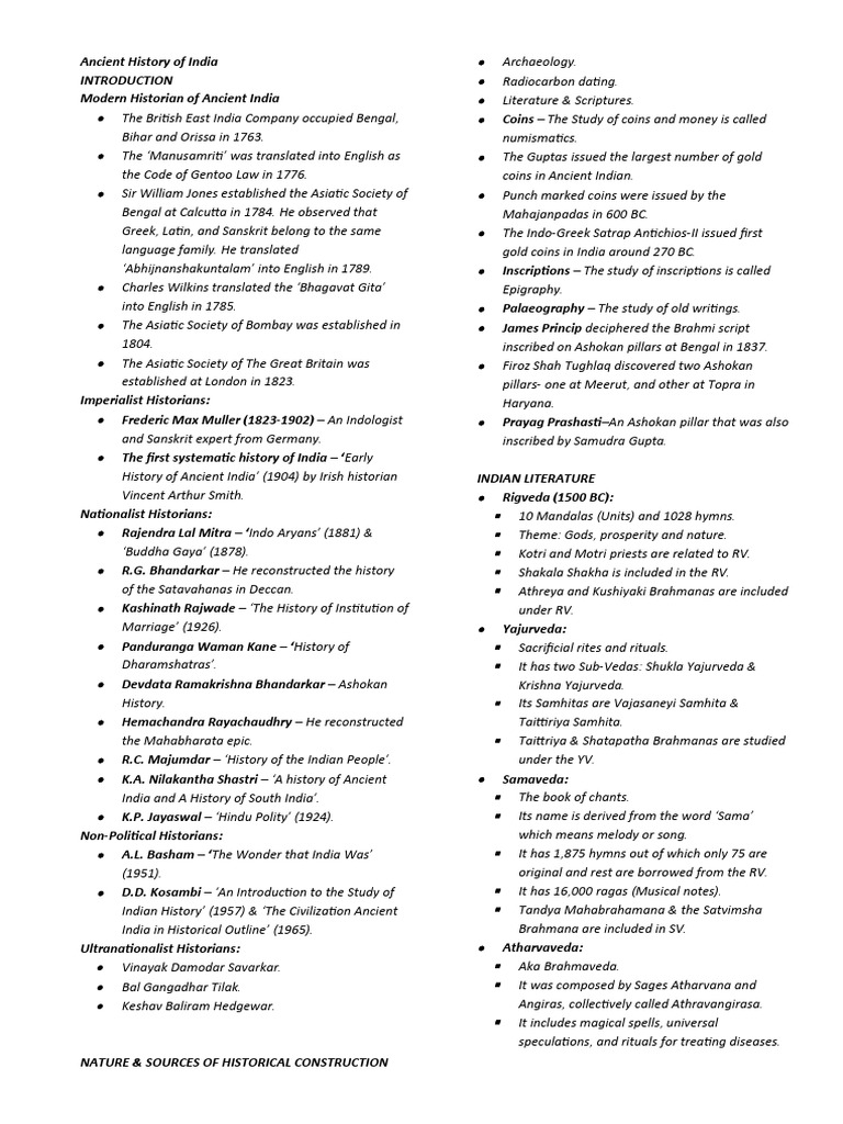 Ancient Indian History Overview | PDF | Ashoka | Four Noble Truths