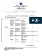 Checklist NG Magulang