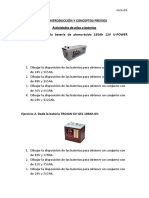 Electrónica - EJERCICIOS BATERÍAS