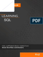 Learning SQL