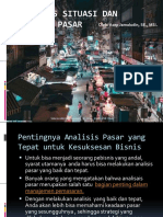 Analisis Situasi Dan Kondisi Pasar