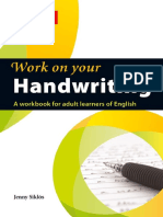 Work on Your Handwriting