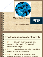 Microbial Growth: Dr. Philip Habib