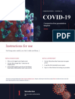 Coronavirus Covid 19 Presentation Free Template by Slidecore 87pusd