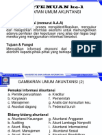 Pertemuan Ke-1 Gambaran Umum Akuntansi: Definisi Akuntansi (Menurut A.A.A)