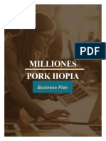 Milliones Pork Hopia: Business Plan