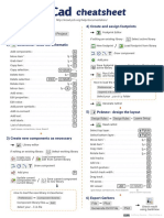 Cheatsheet: 1) Create A Project 4) Create and Assign Footprints