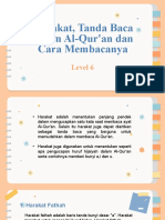 Harakat, Tanda Baca Dalam Al-Qur'an Dan Cara Membacanya