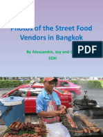 Photos of The Street Food Vendors in Bangkok