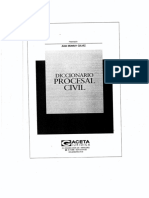 DICCIONARIO PROCESAL CIVIL - JUAN MONROY GALVEZ - GACETA JURIDICA (2013) (398 Pag.)