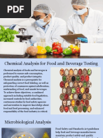 Food and Beverage Testing Solutions - Sigma Aldrich