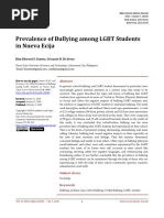 Prevalence of Bullying Among LGBT Students in Nuev